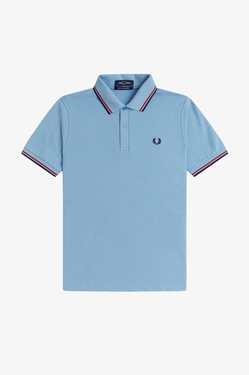 TWIN TIPPED FRED PERRY SHIRT