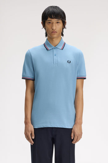 TWIN TIPPED FRED PERRY SHIRT