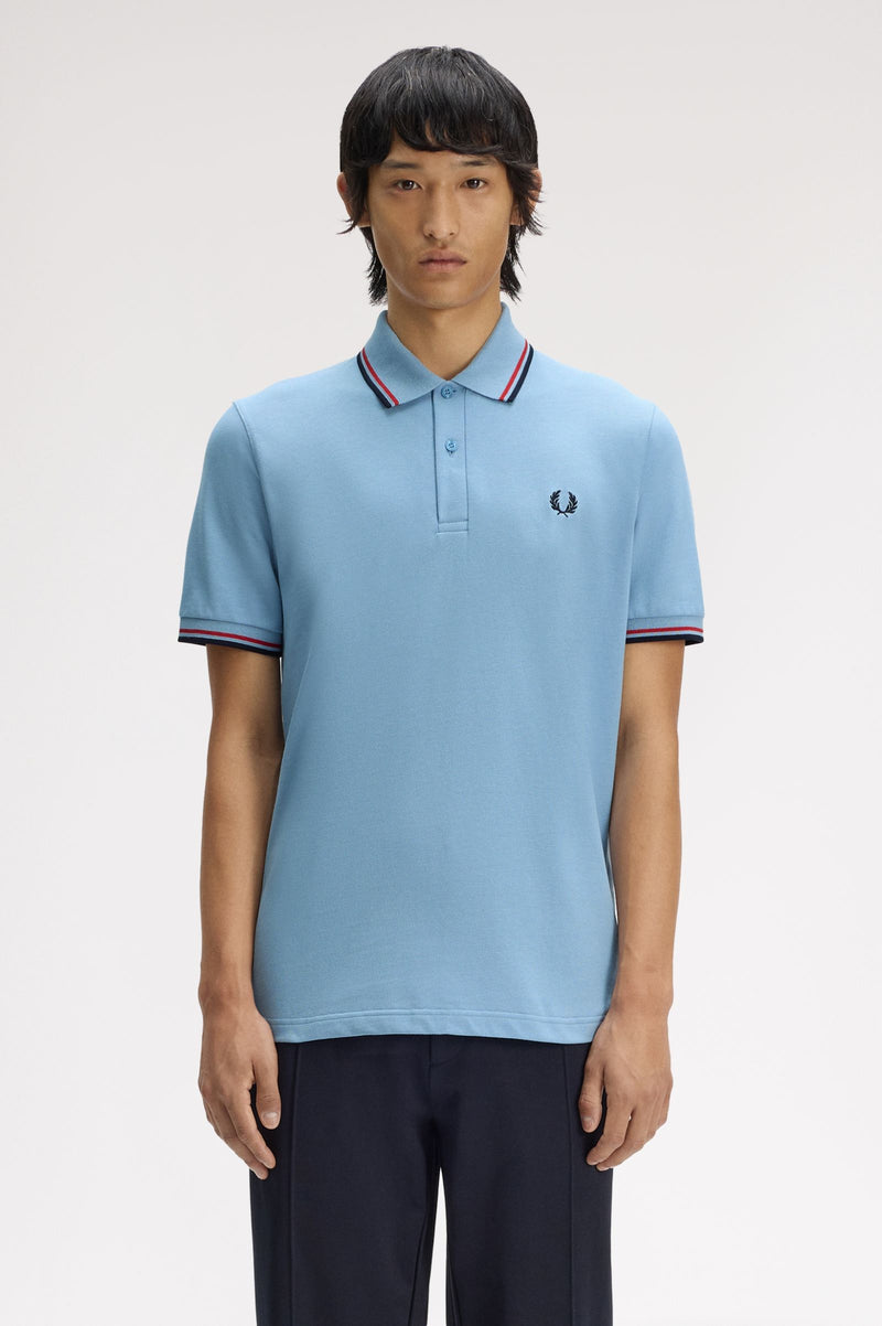 TWIN TIPPED FRED PERRY SHIRT