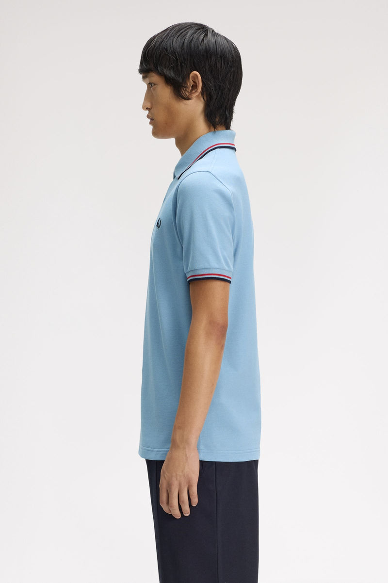 TWIN TIPPED FRED PERRY SHIRT