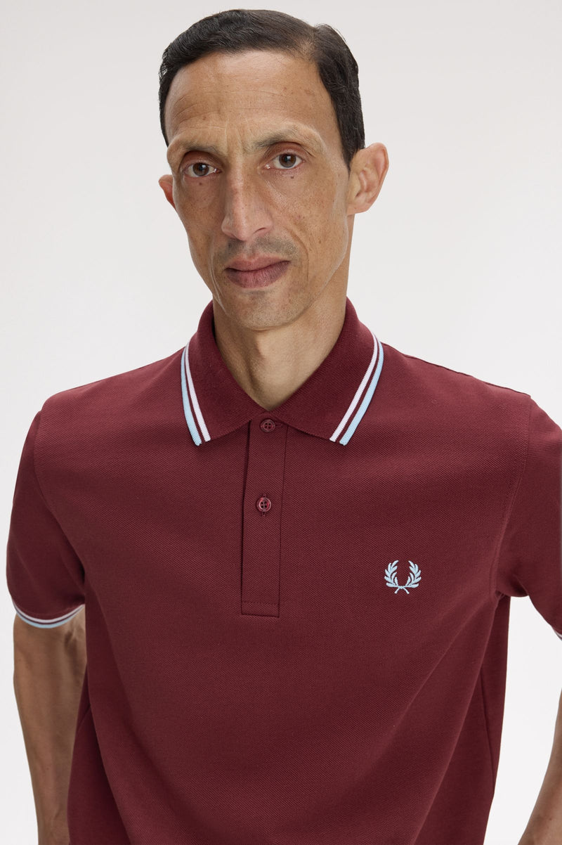 TWIN TIPPED FRED PERRY SHIRT