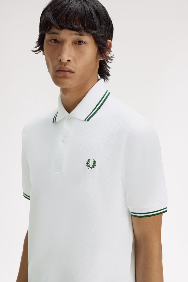TWIN TIPPED FRED PERRY SHIRT