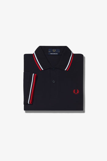 TWIN TIPPED FRED PERRY SHIRT