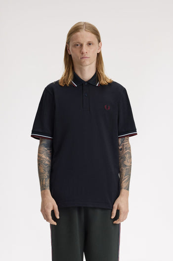 TWIN TIPPED FRED PERRY SHIRT