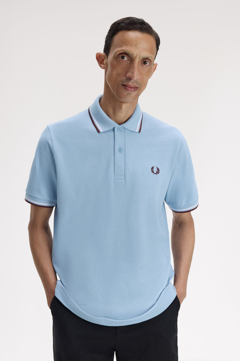 TWIN TIPPED FRED PERRY SHIRT