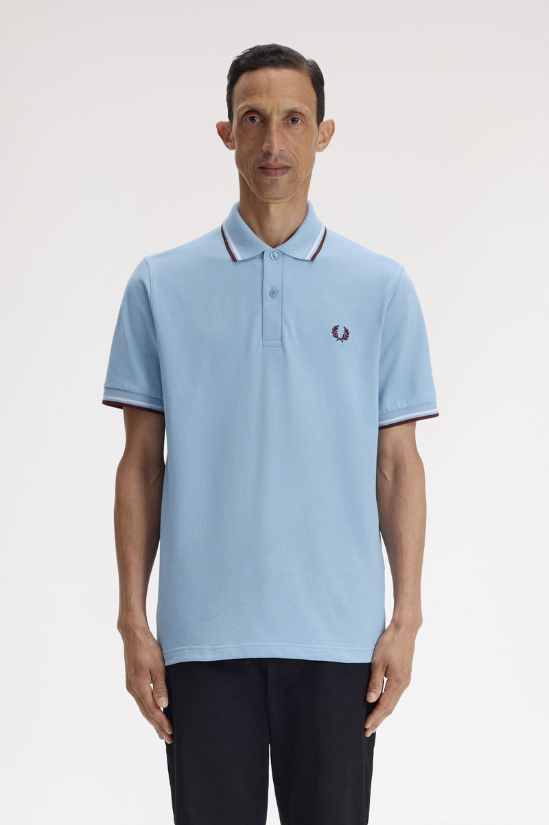 TWIN TIPPED FRED PERRY SHIRT