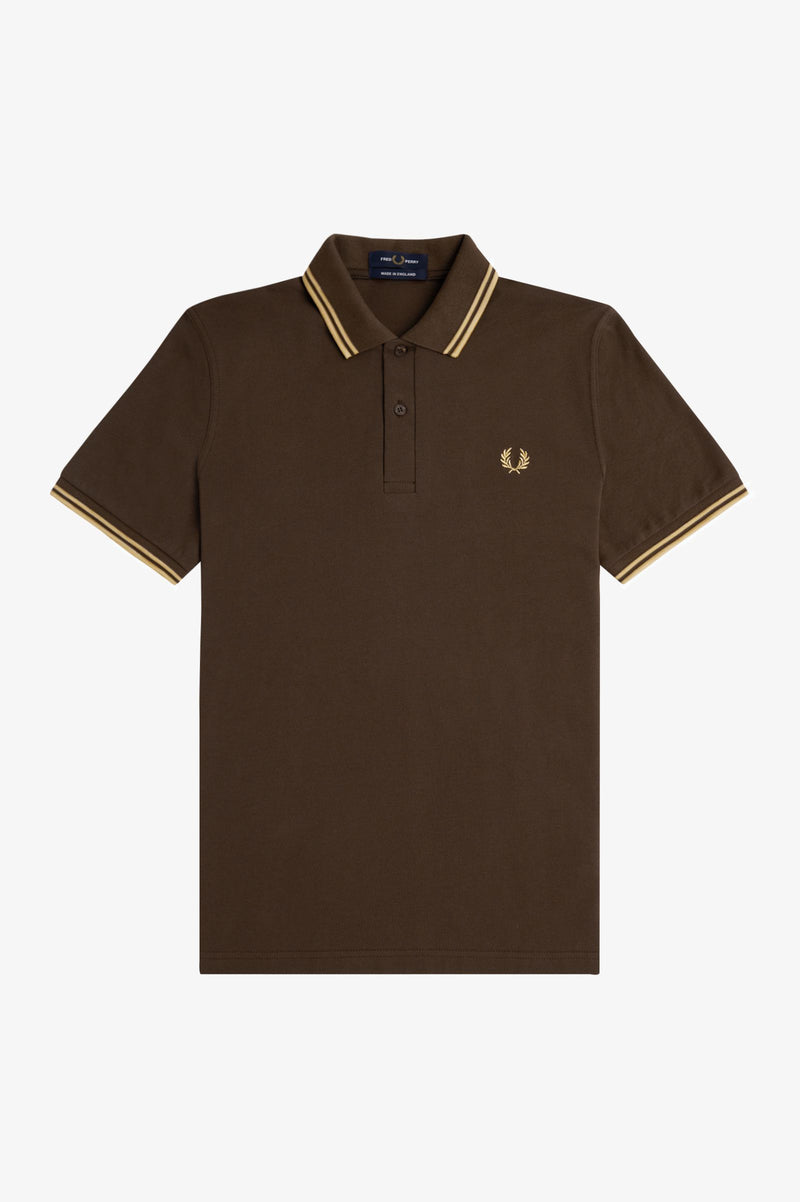 TWIN TIPPED FRED PERRY SHIRT