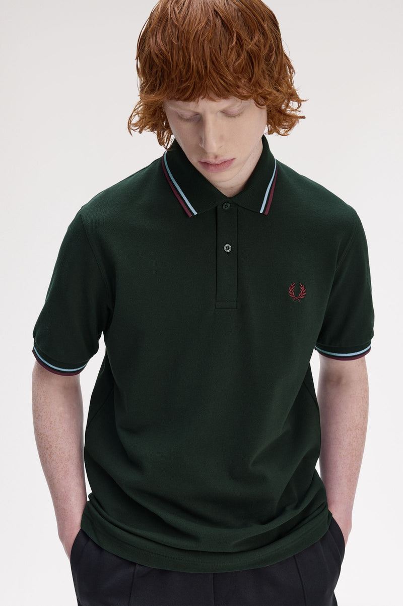 TWIN TIPPED FRED PERRY SHIRT
