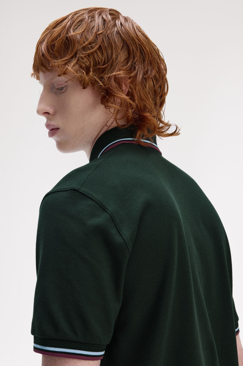 TWIN TIPPED FRED PERRY SHIRT