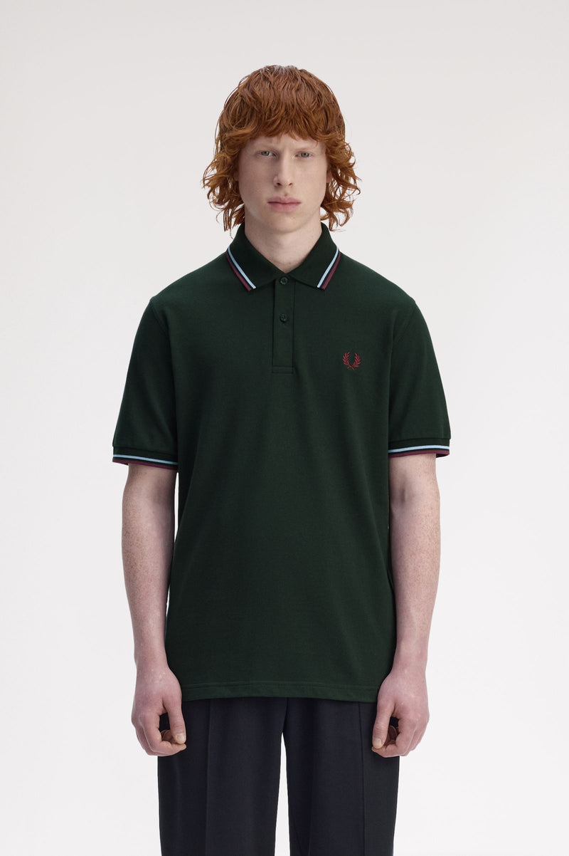 TWIN TIPPED FRED PERRY SHIRT