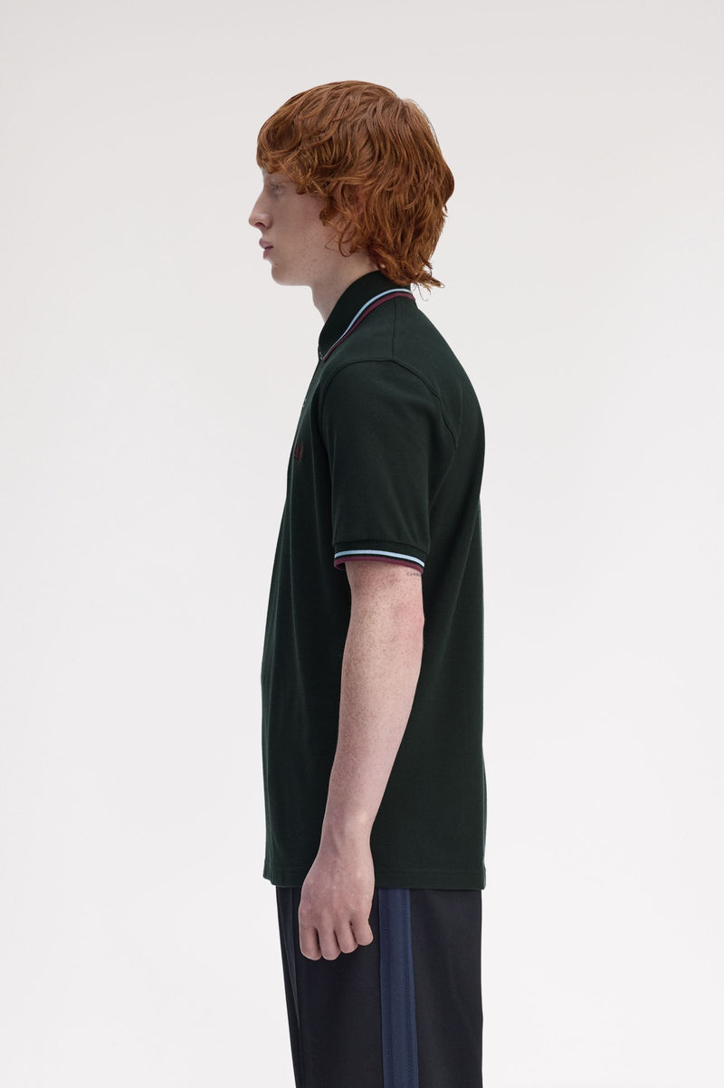 TWIN TIPPED FRED PERRY SHIRT