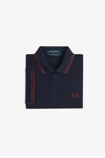 TWIN TIPPED FRED PERRY SHIRT