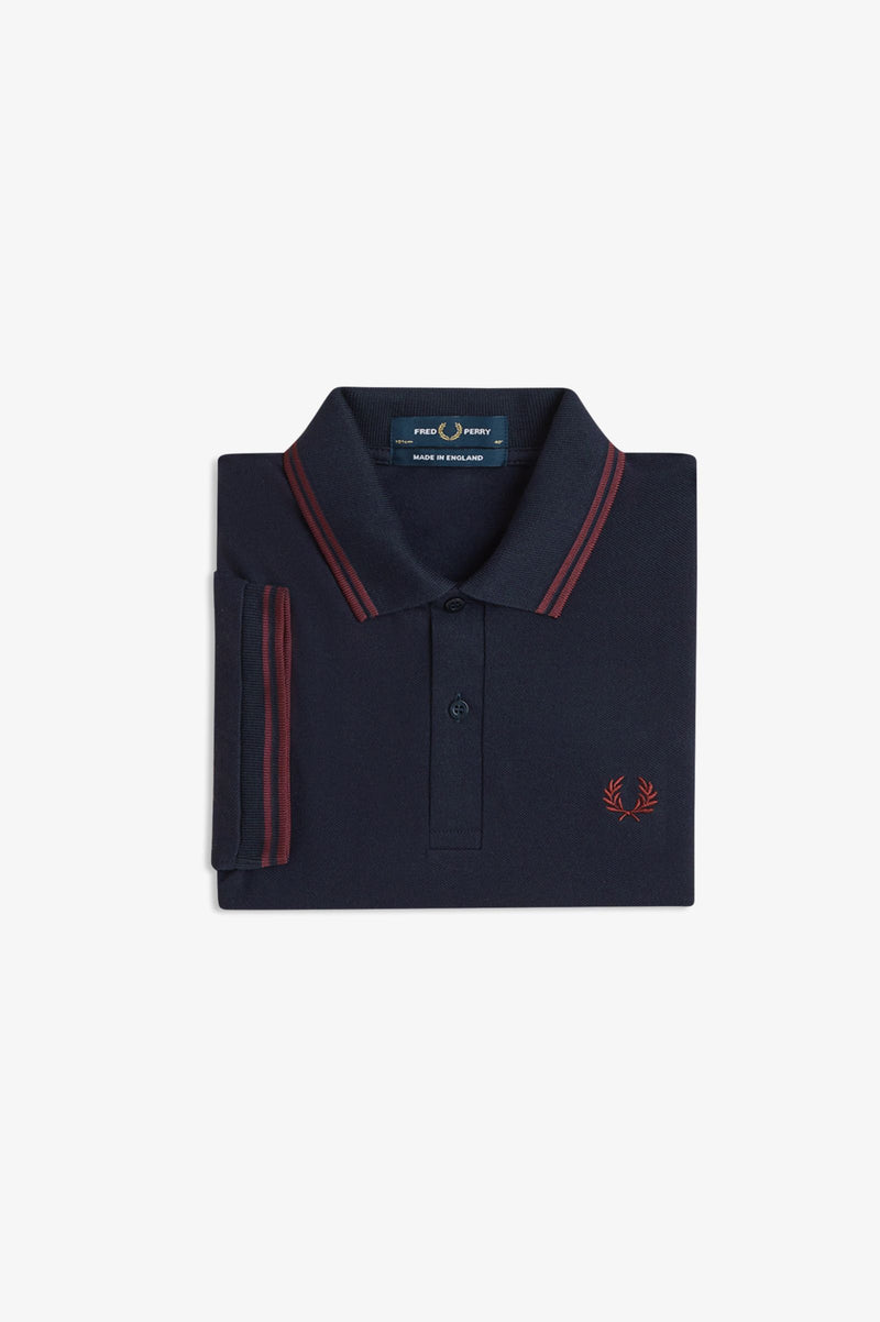 TWIN TIPPED FRED PERRY SHIRT