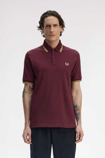 TWIN TIPPED FRED PERRY SHIRT