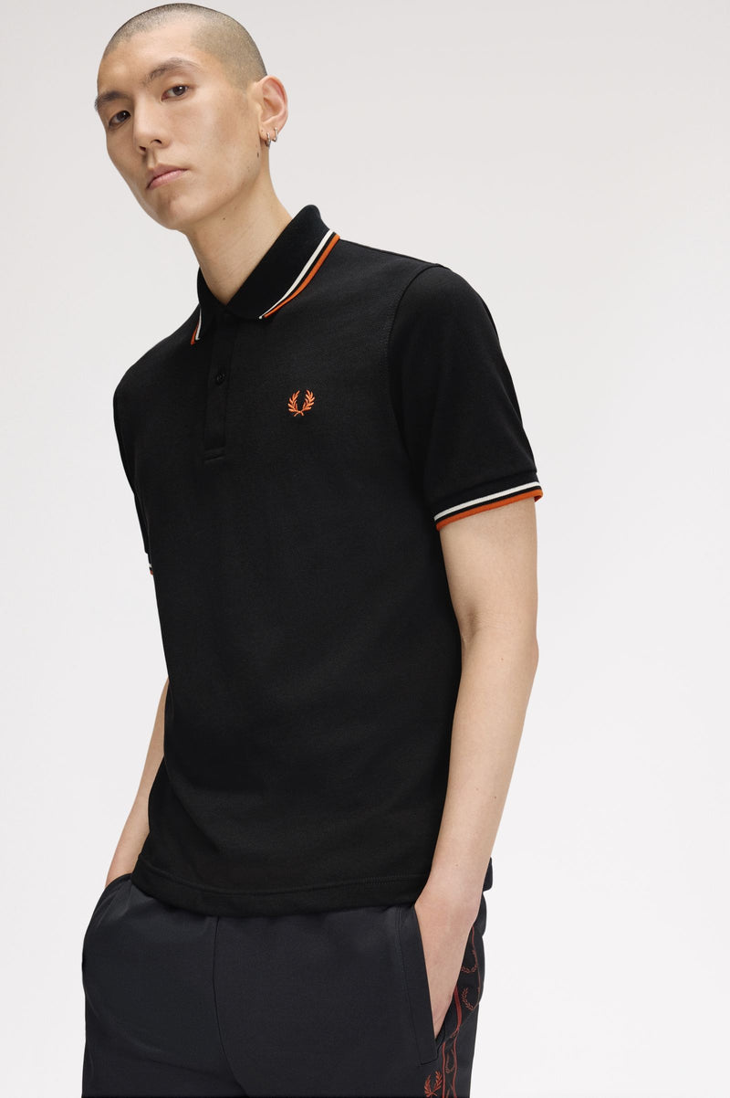 TWIN TIPPED FRED PERRY SHIRT