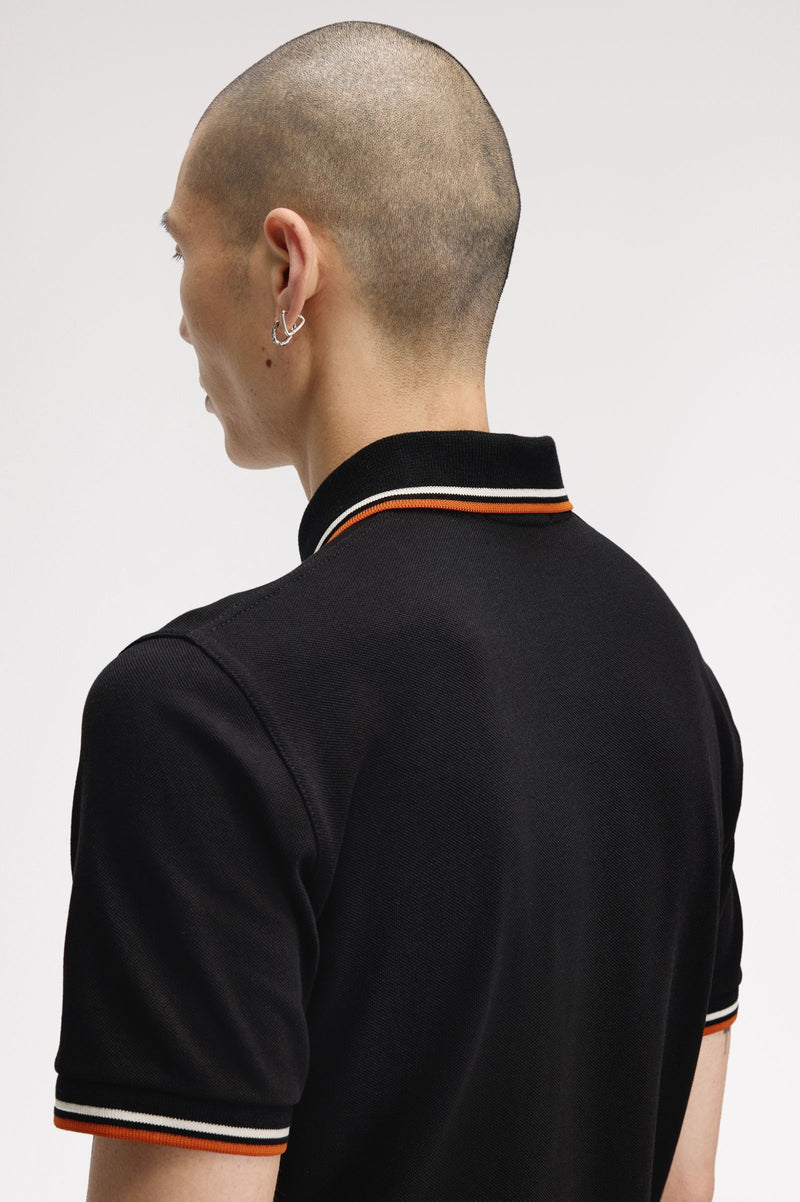 TWIN TIPPED FRED PERRY SHIRT