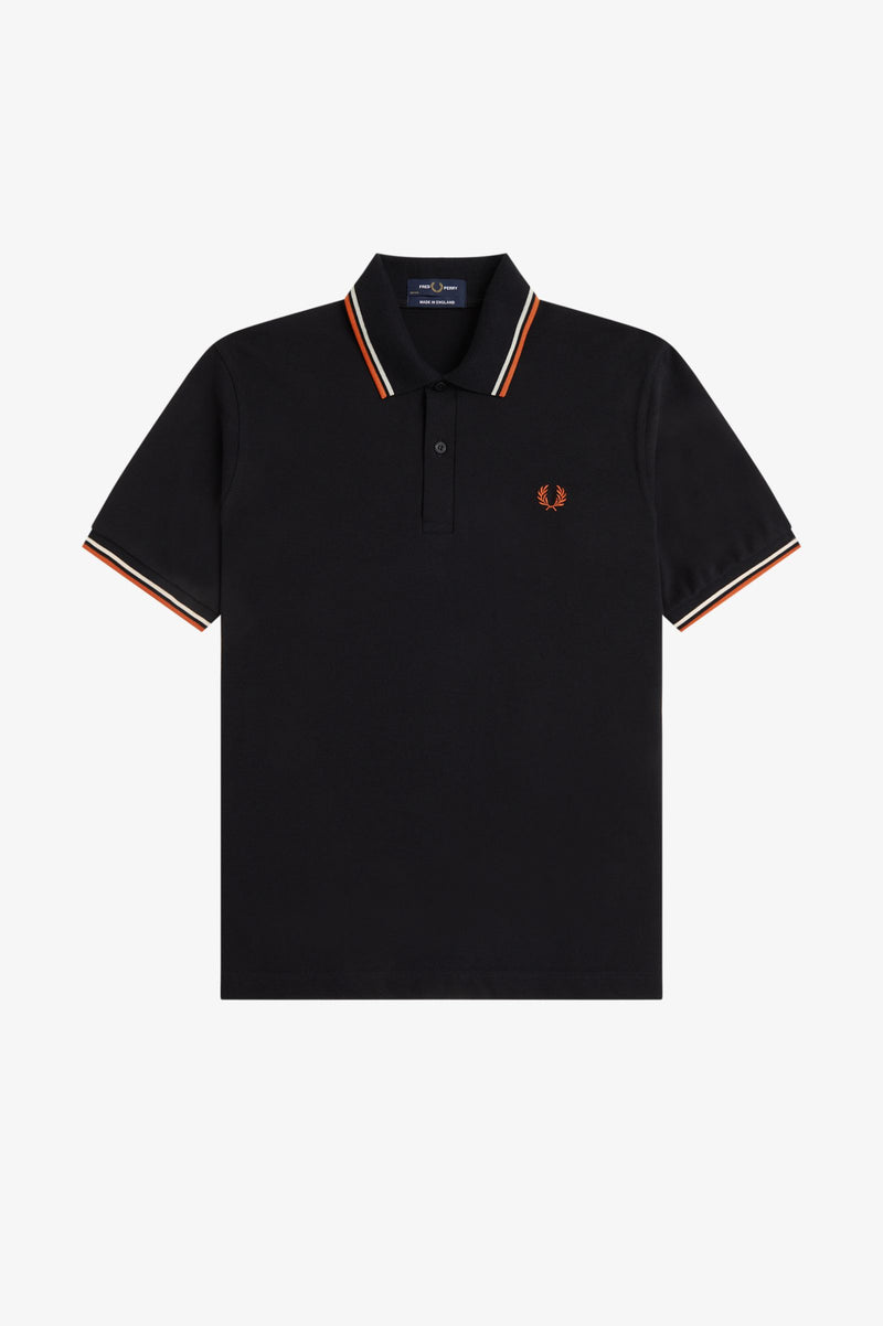 TWIN TIPPED FRED PERRY SHIRT