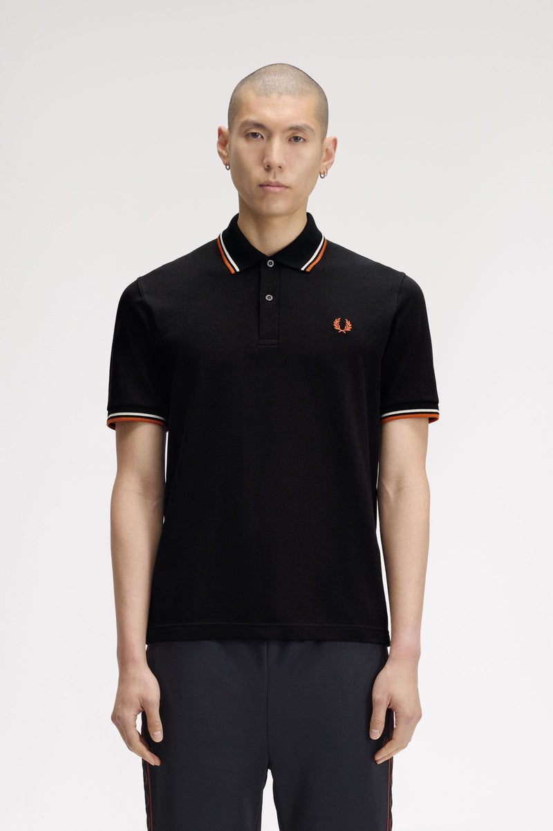 TWIN TIPPED FRED PERRY SHIRT