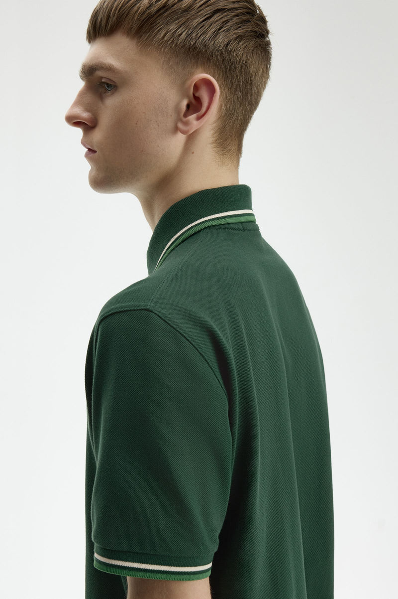TWIN TIPPED FRED PERRY SHIRT