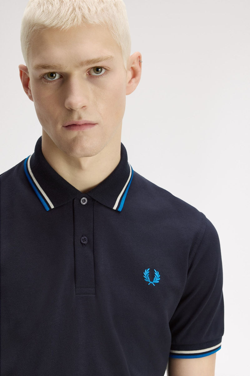 TWIN TIPPED FRED PERRY SHIRT
