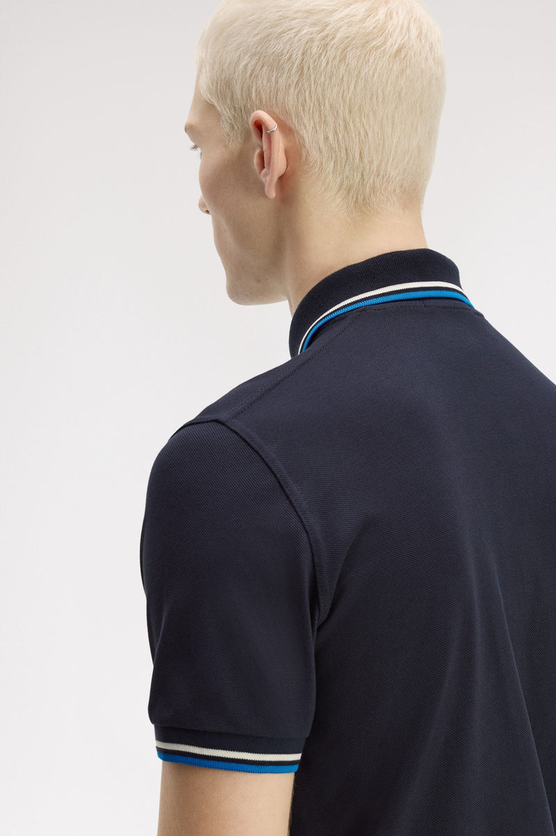 TWIN TIPPED FRED PERRY SHIRT