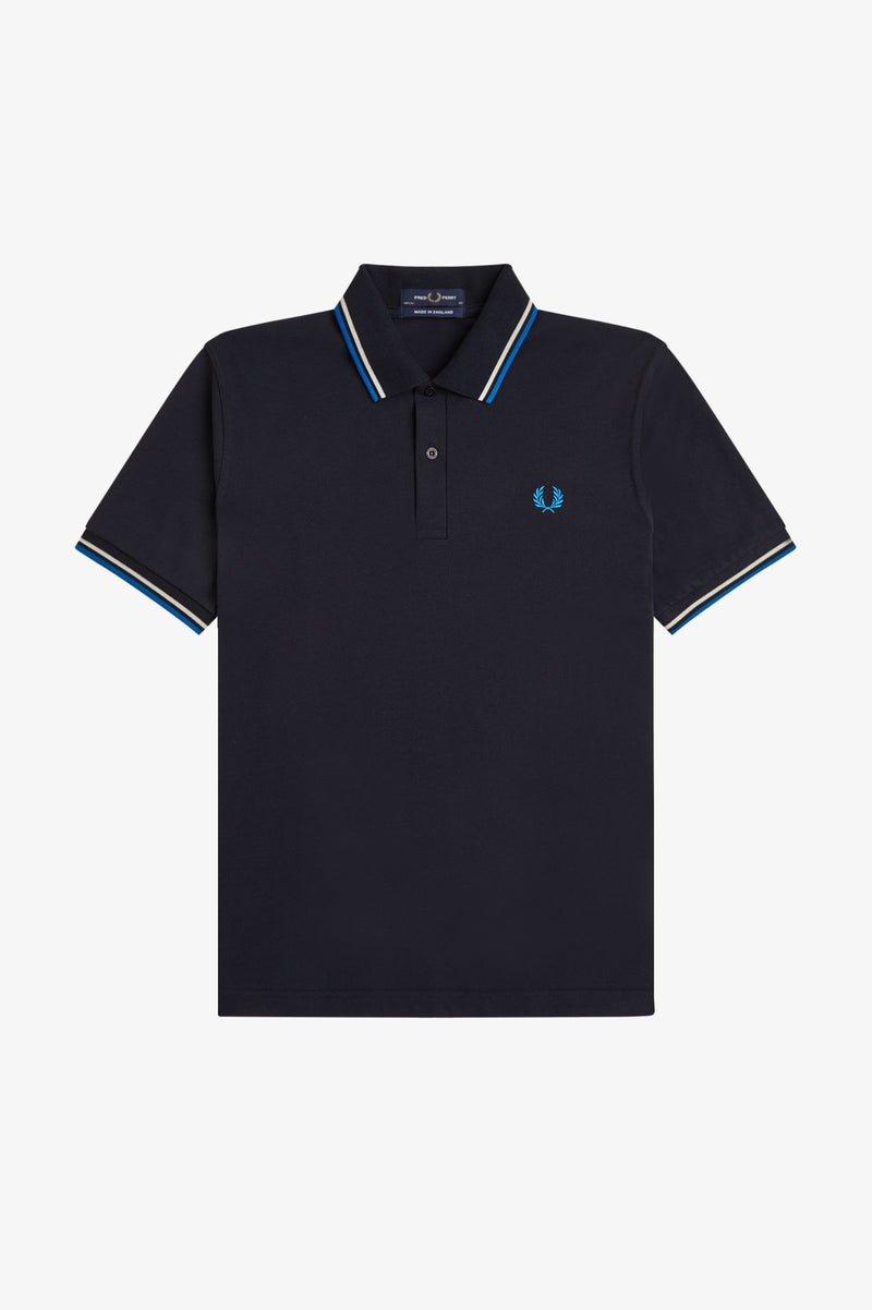 TWIN TIPPED FRED PERRY SHIRT