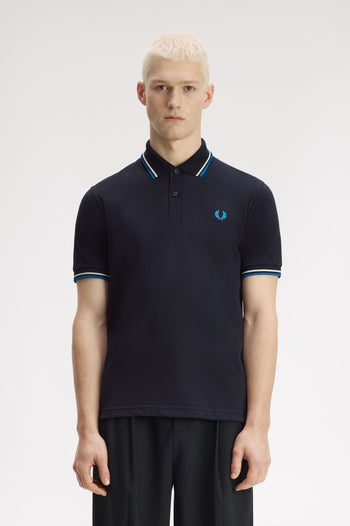 TWIN TIPPED FRED PERRY SHIRT
