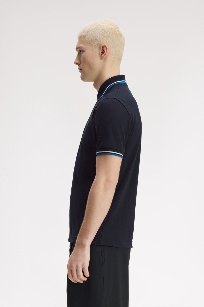 TWIN TIPPED FRED PERRY SHIRT