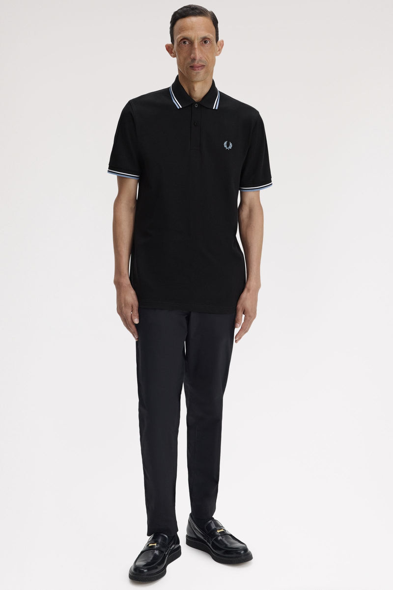 TWIN TIPPED FRED PERRY SHIRT