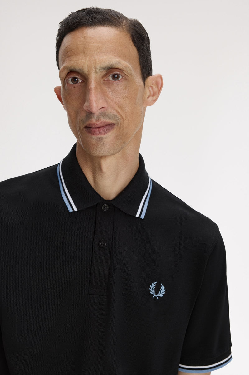 TWIN TIPPED FRED PERRY SHIRT