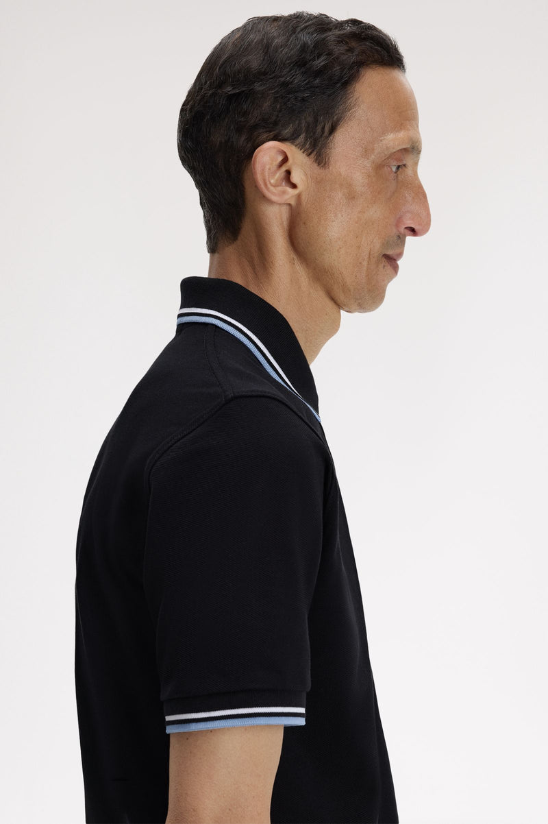TWIN TIPPED FRED PERRY SHIRT