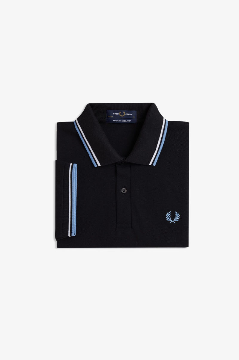 TWIN TIPPED FRED PERRY SHIRT