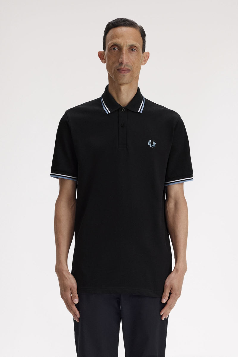 TWIN TIPPED FRED PERRY SHIRT