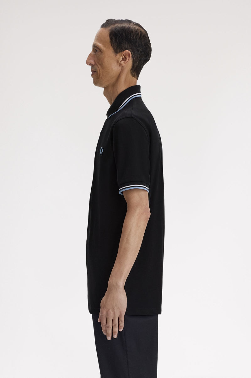 TWIN TIPPED FRED PERRY SHIRT