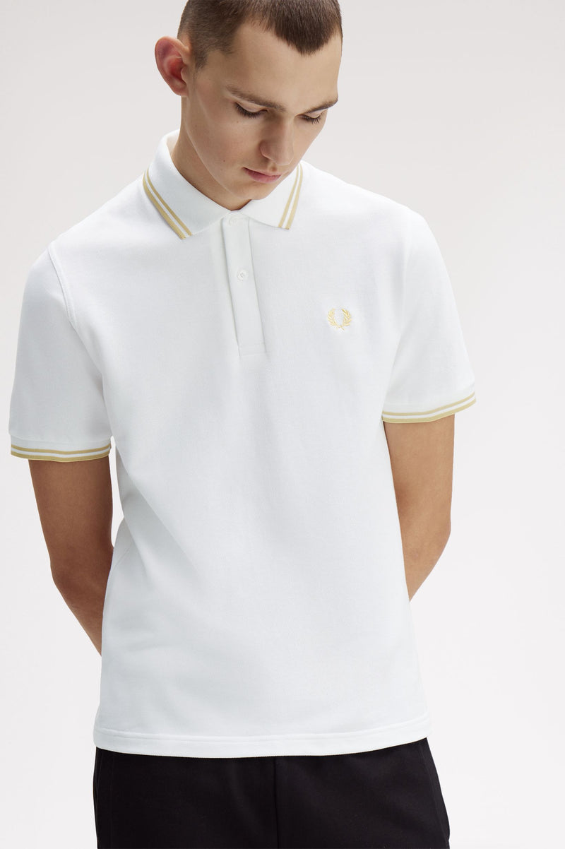 TWIN TIPPED FRED PERRY SHIRT