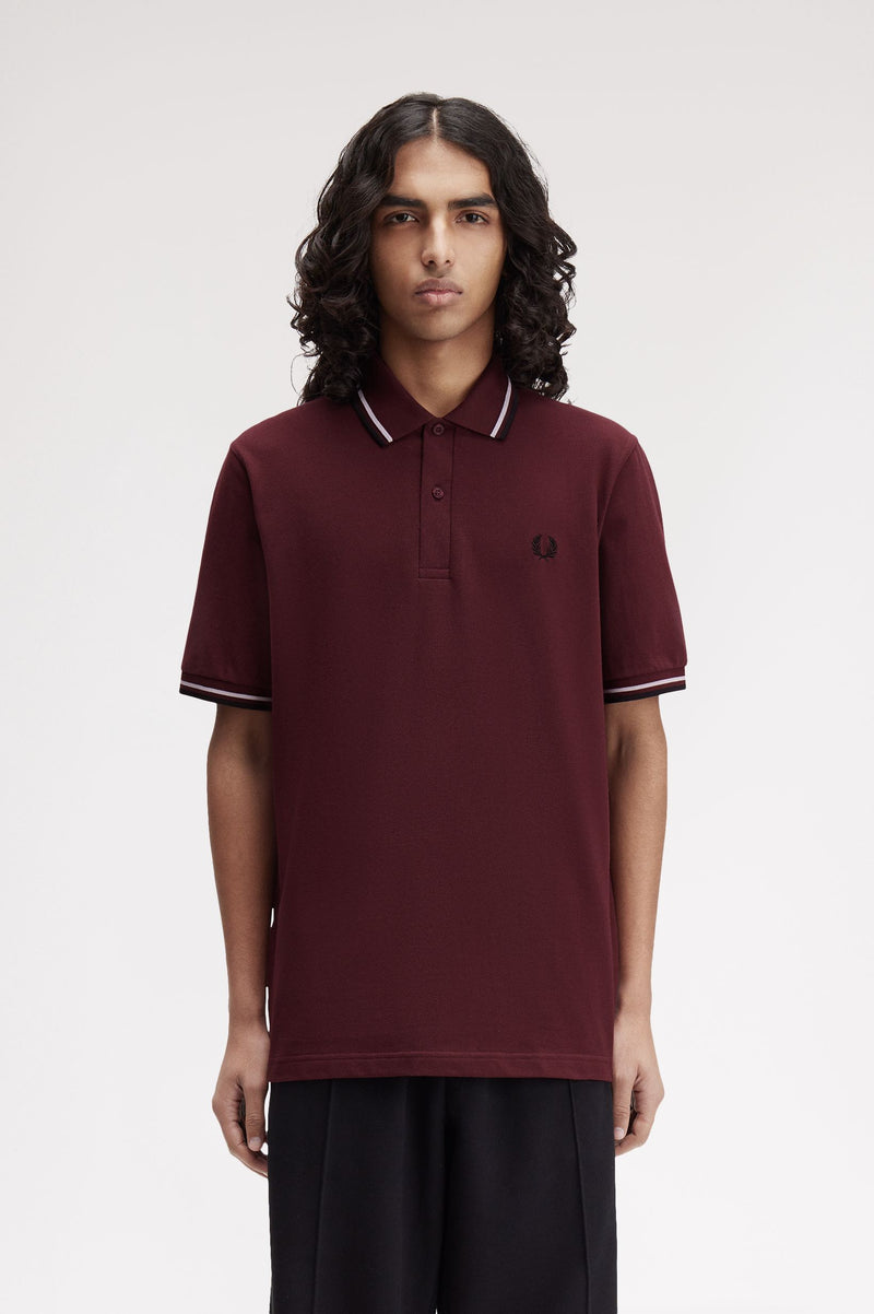 TWIN TIPPED FRED PERRY SHIRT