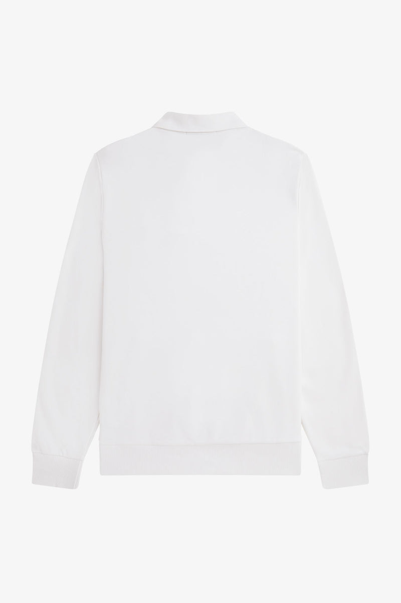 TENNIS BADGE COLLARED SWEATSHIRT