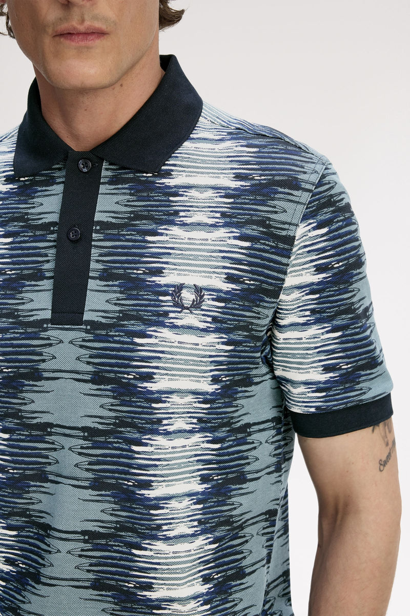 SOUNDWAVE GLITCH POLO SHIRT