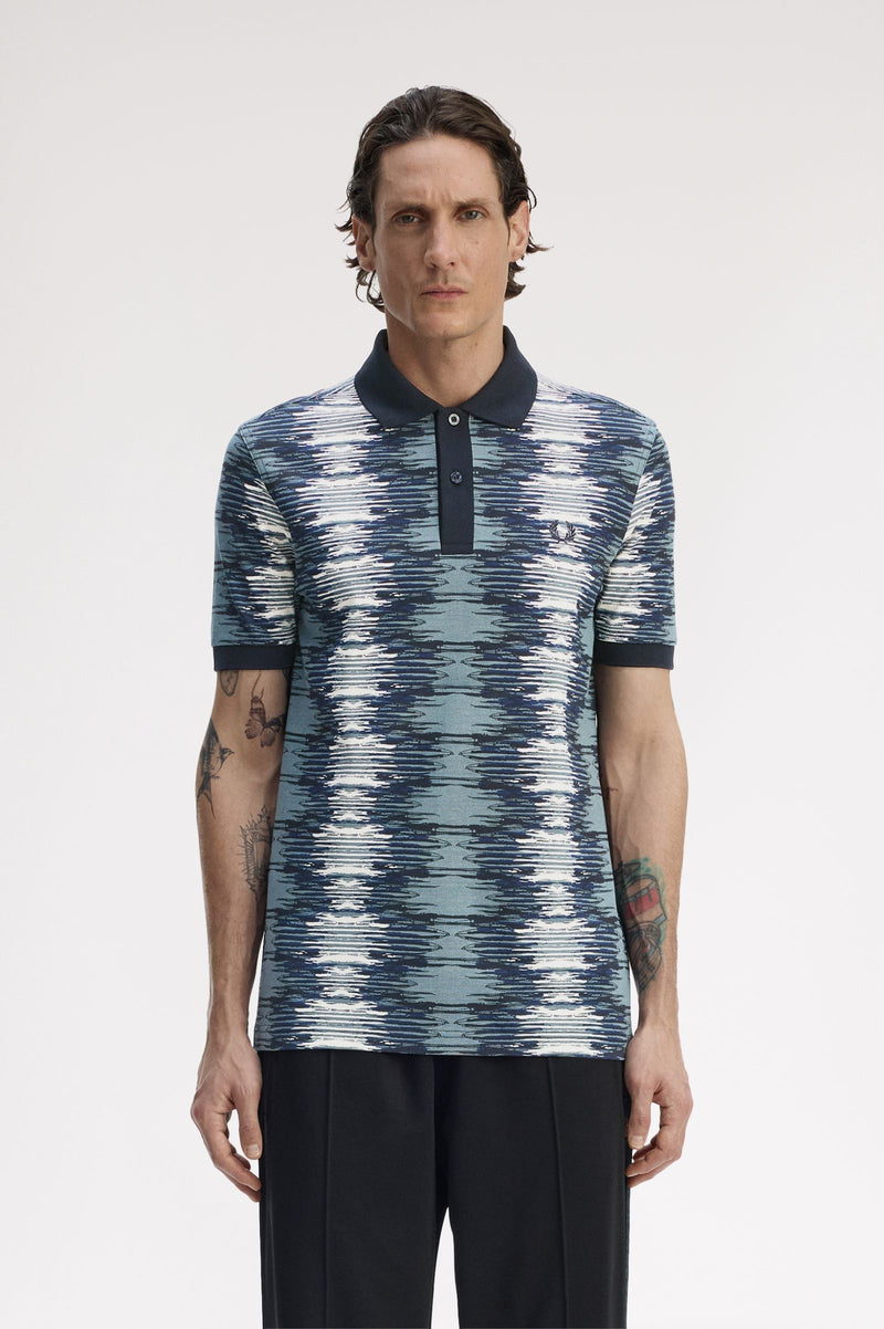 SOUNDWAVE GLITCH POLO SHIRT