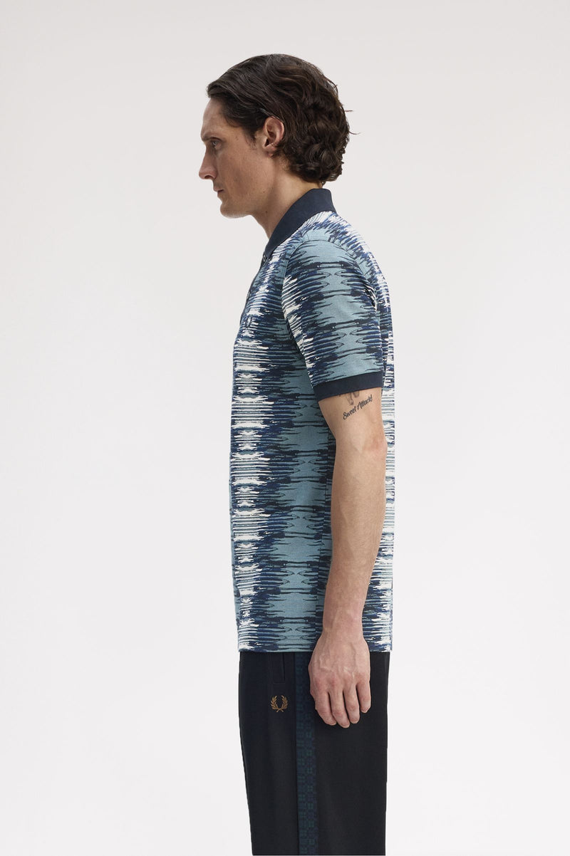 SOUNDWAVE GLITCH POLO SHIRT