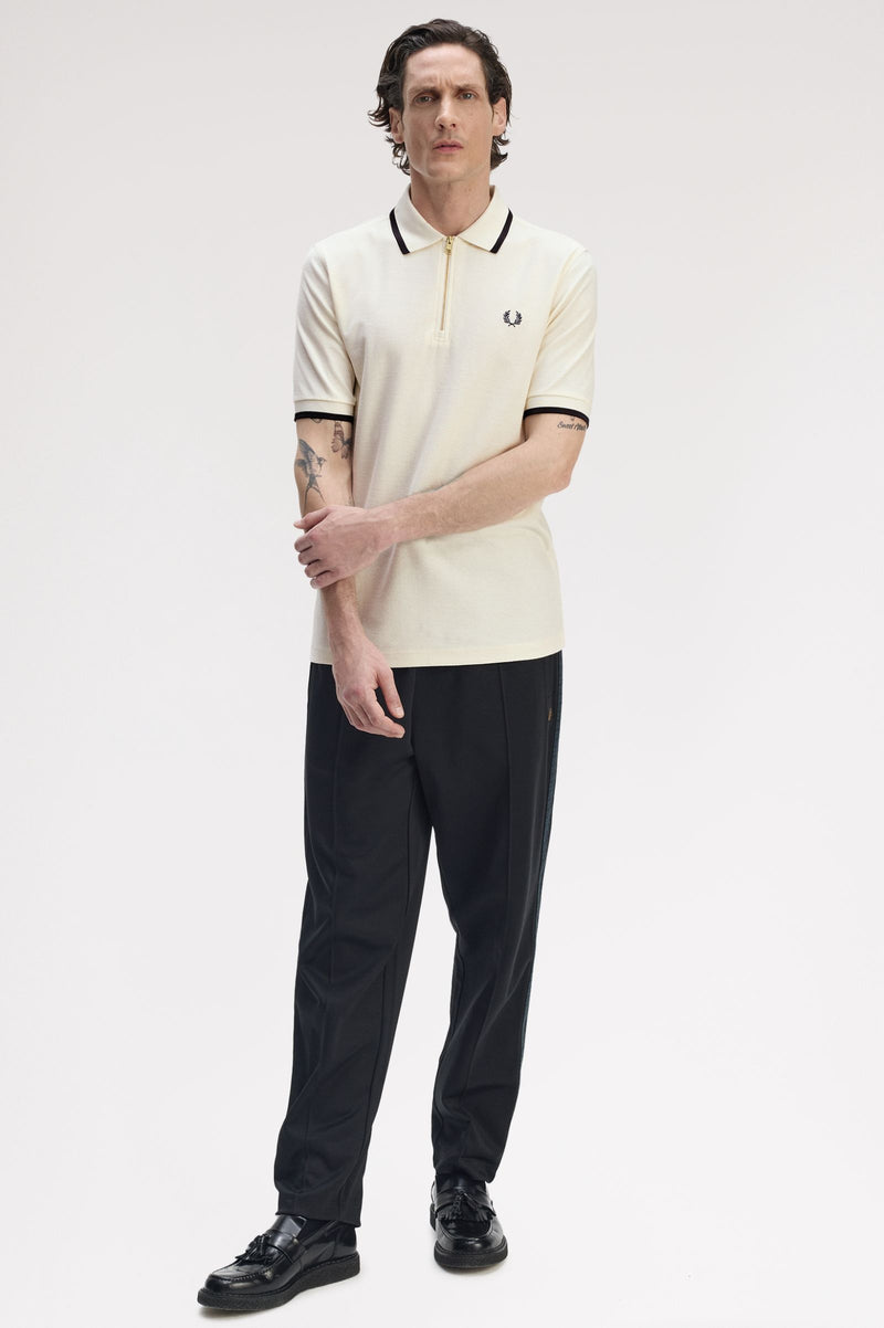 CREPE PIQUE POLO SHIRT