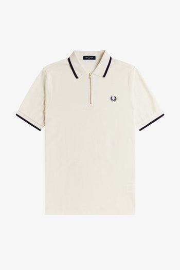 CREPE PIQUE POLO SHIRT