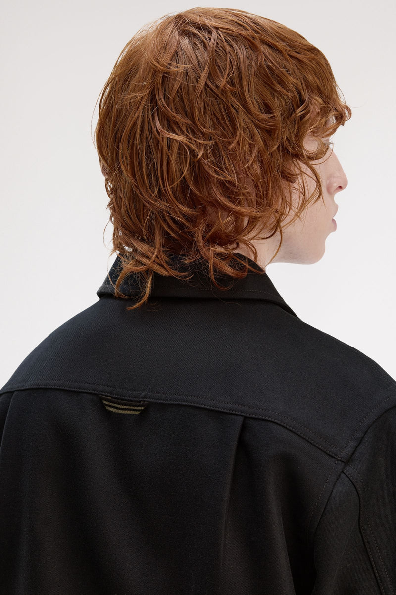 BRUSHED TWILL OVERSHIRT