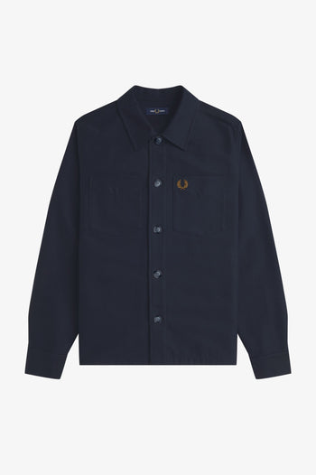 BRUSHED TWILL OVERSHIRT