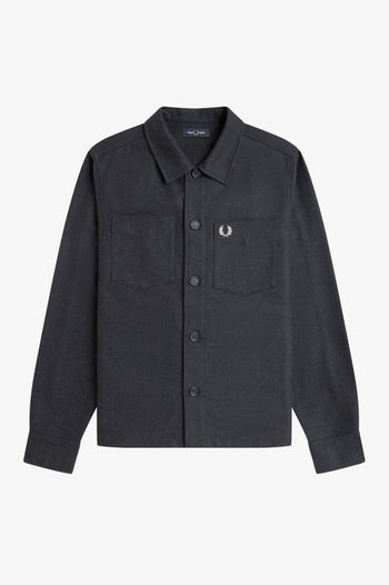 BRUSHED TWILL OVERSHIRT