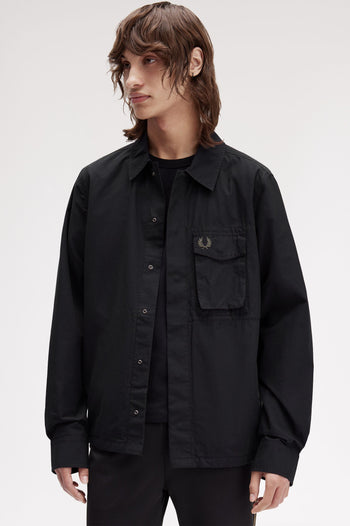 POPLIN OVERSHIRT