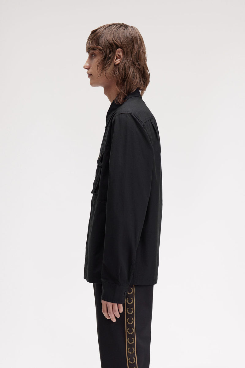 POPLIN OVERSHIRT