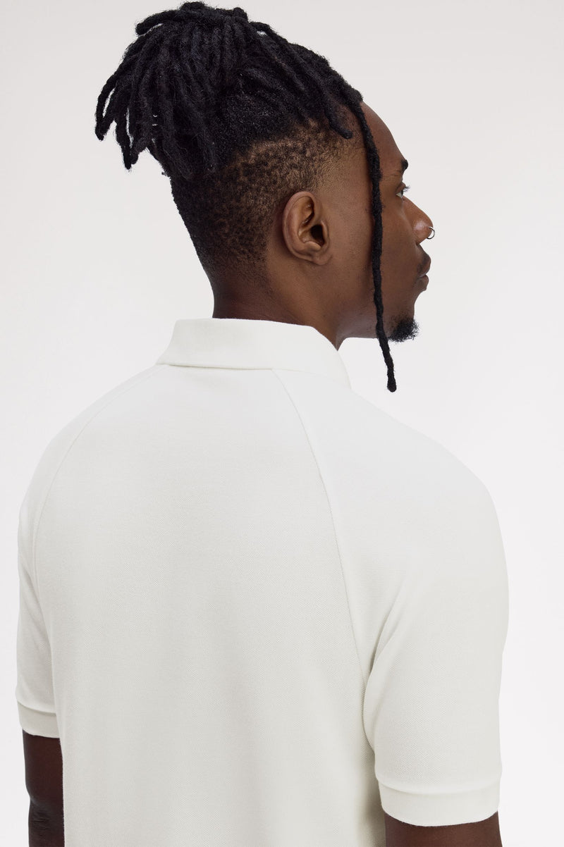 PIQUE ZIP NECK POLO SHIRT
