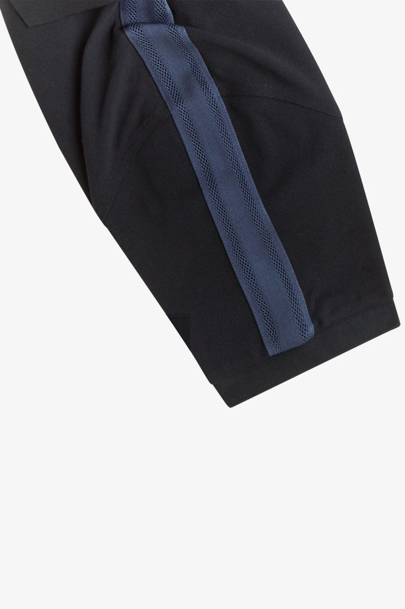 MESH TAPED POLO SHIRT