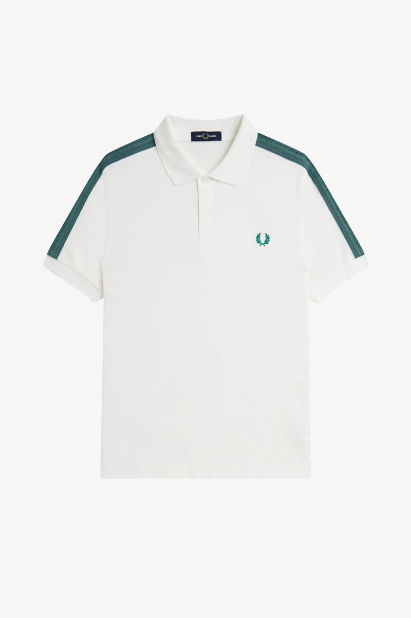 MESH TAPED POLO SHIRT